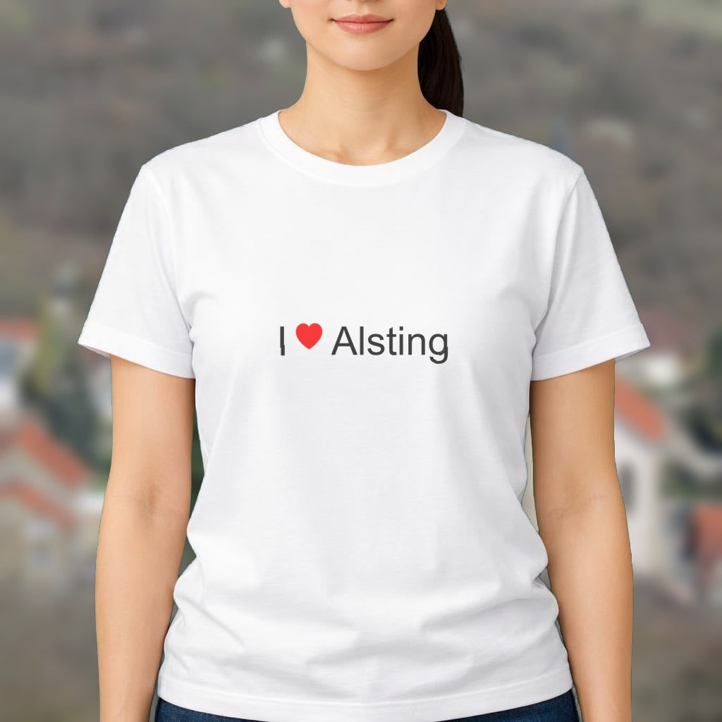 T-shirt I love alsting