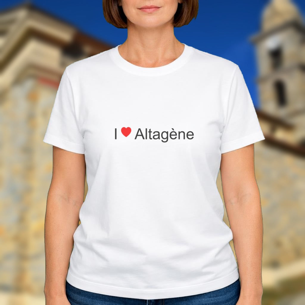 T-shirt I love altagène