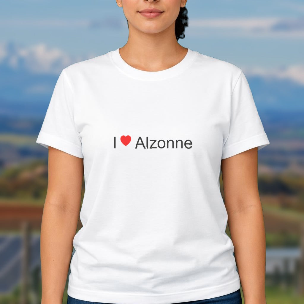 T-shirt I love alzonne