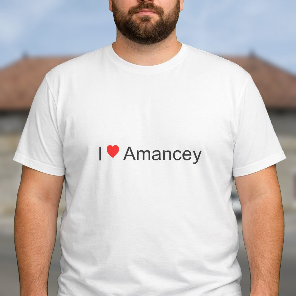T-shirt I love amancey