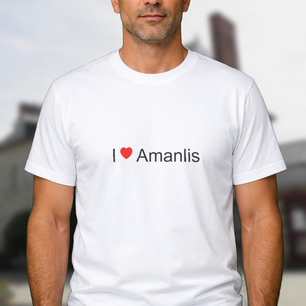 T-shirt I love amanlis