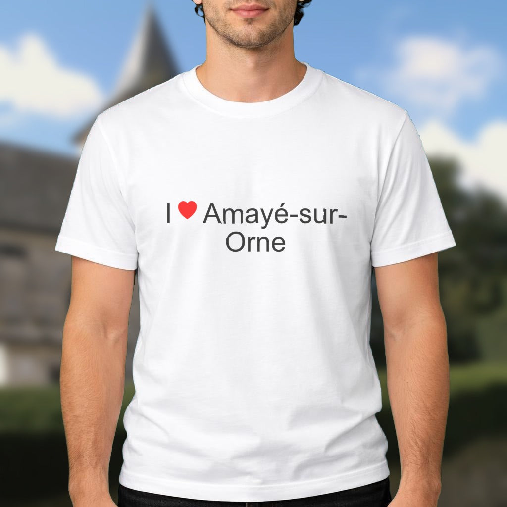 T-shirt I love amayé-sur-orne