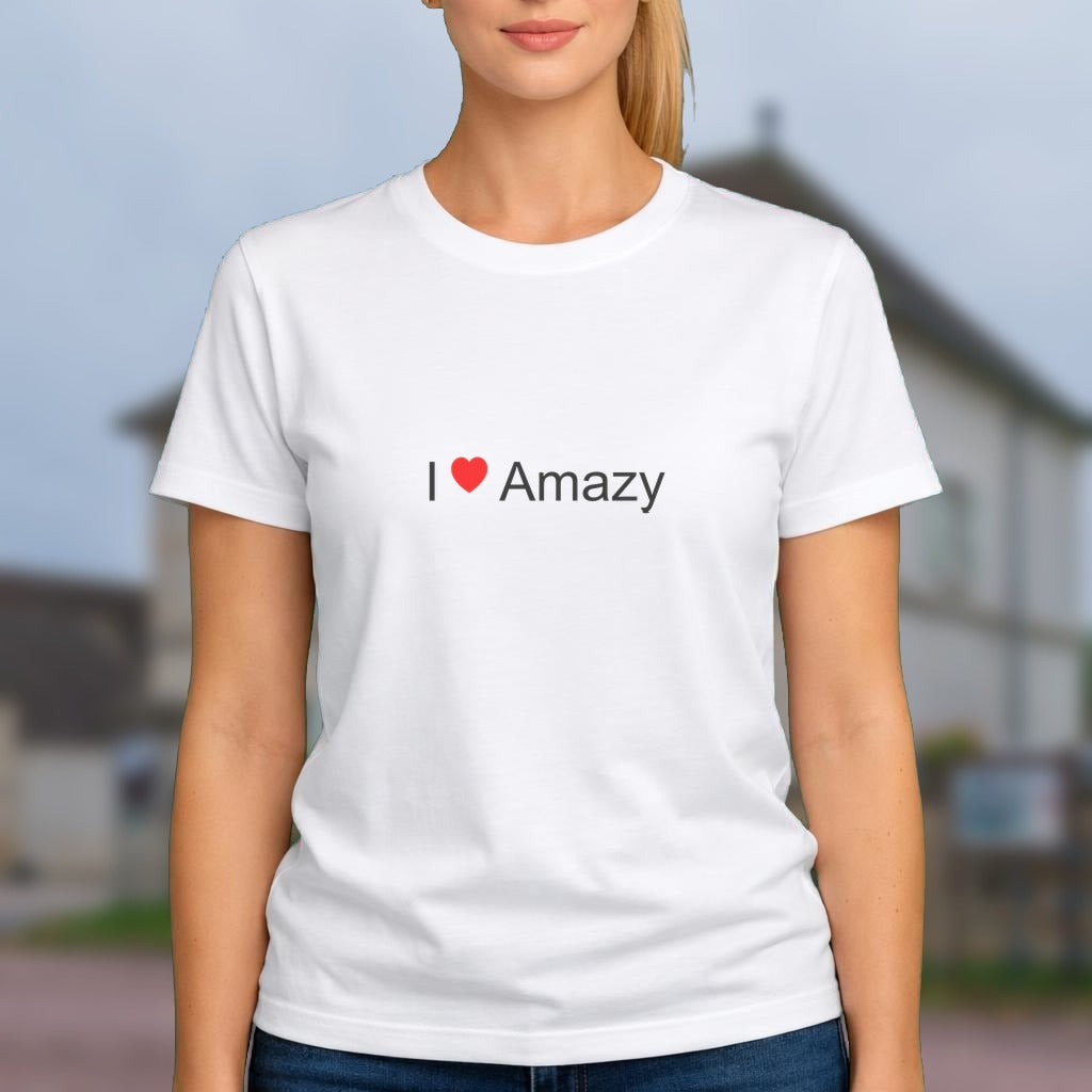 T-shirt I love amazy