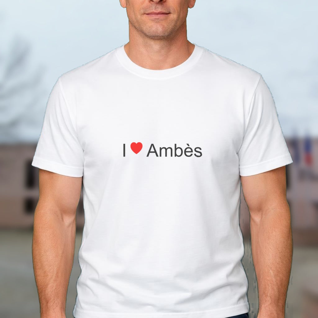T-shirt I love ambès