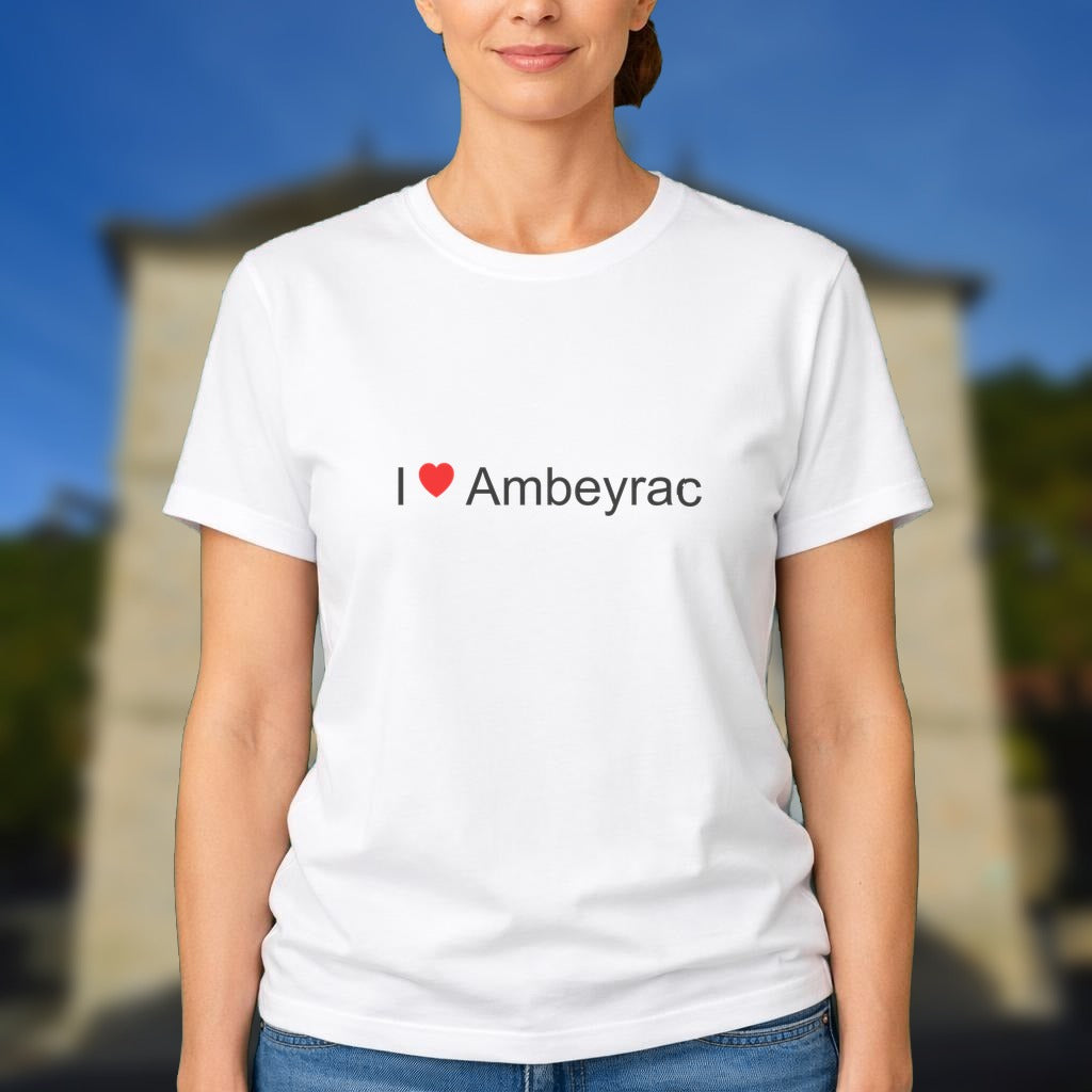 T-shirt I love ambeyrac