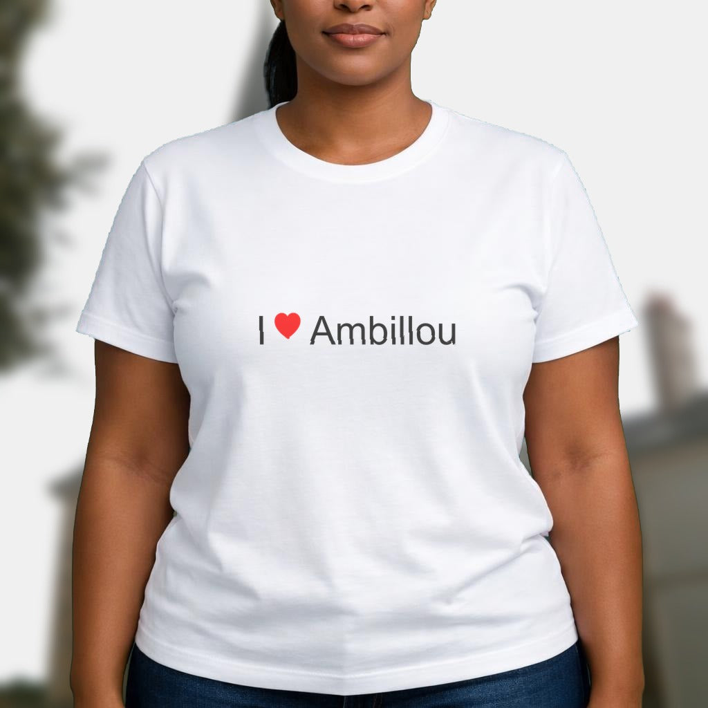 T-shirt I love ambillou