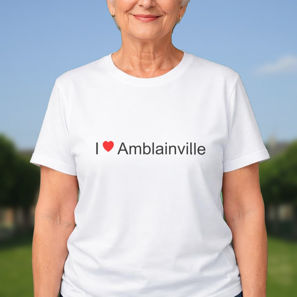 T-shirt I love amblainville