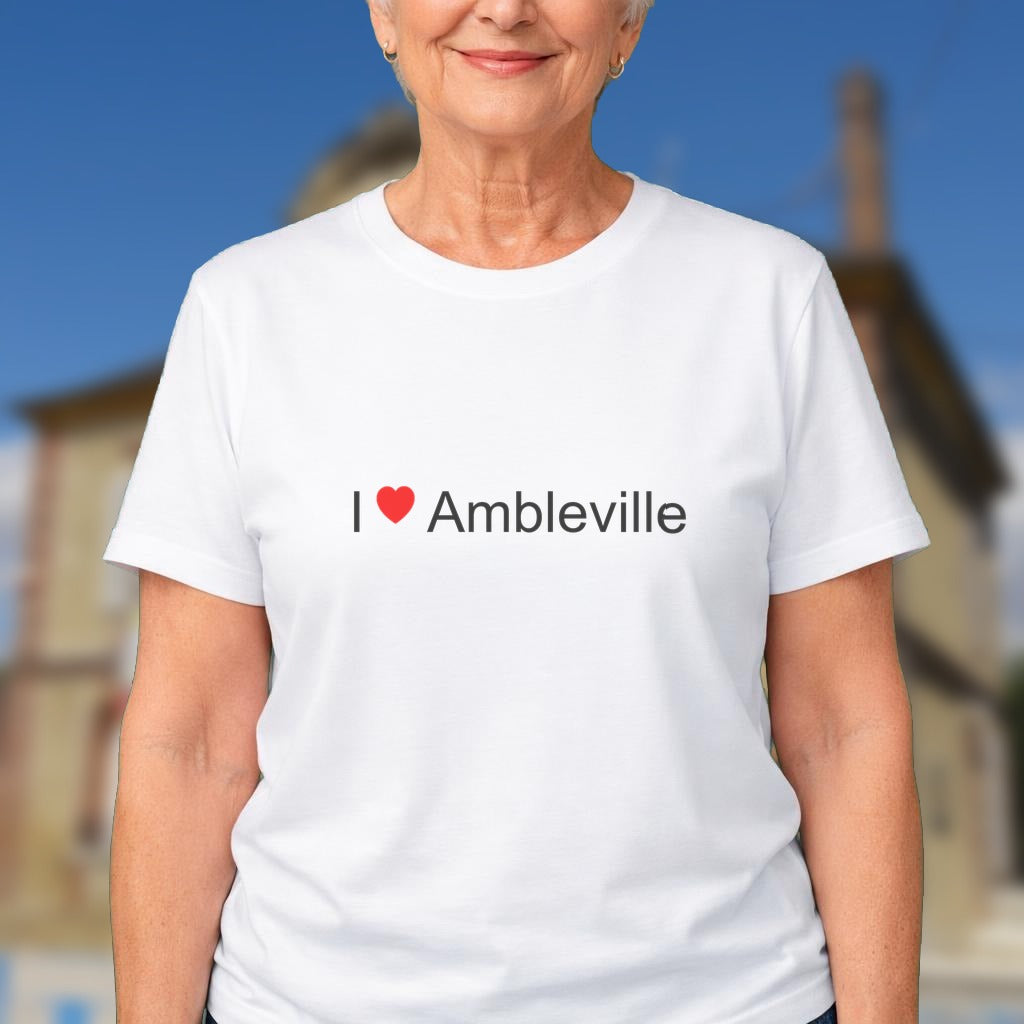 T-shirt I love ambleville