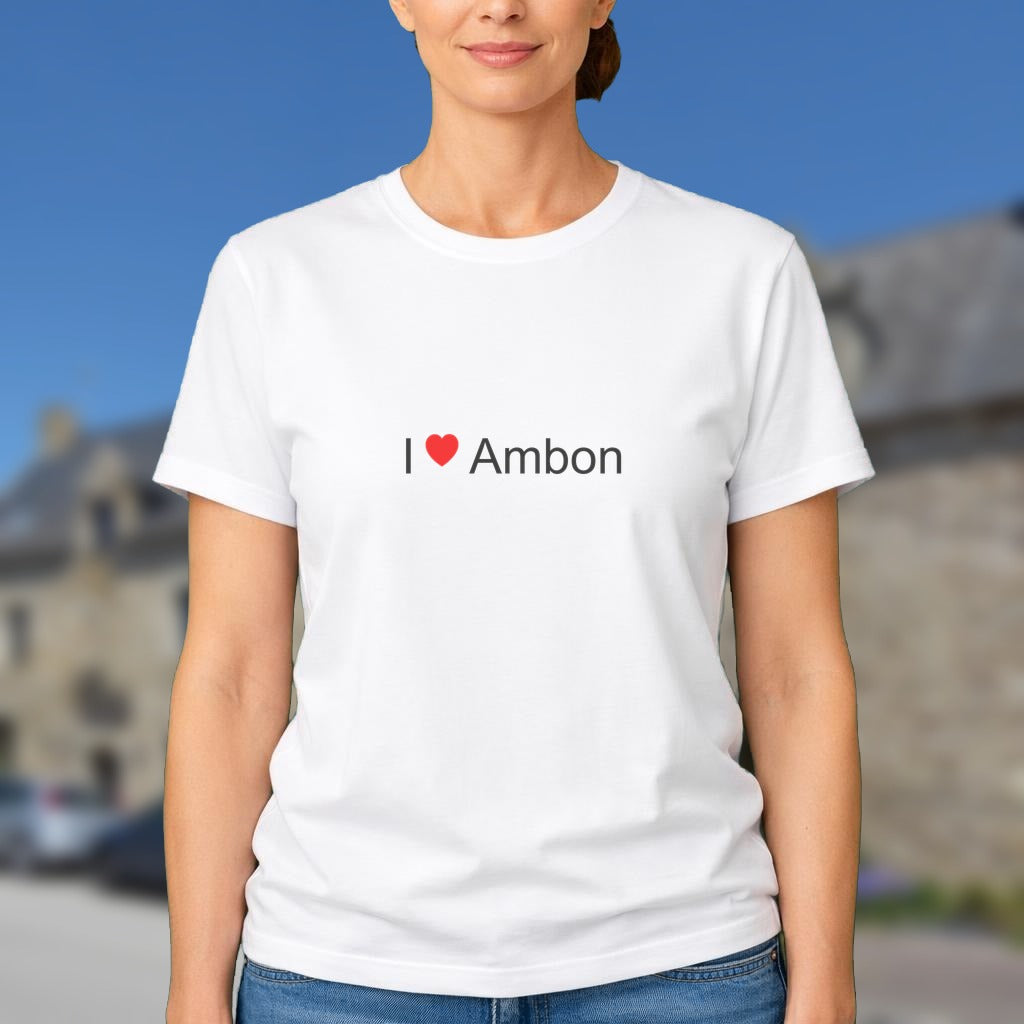 T-shirt I love ambon