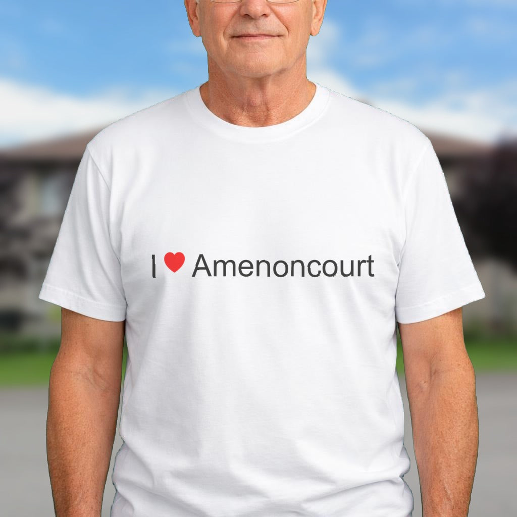 T-shirt I love amenoncourt