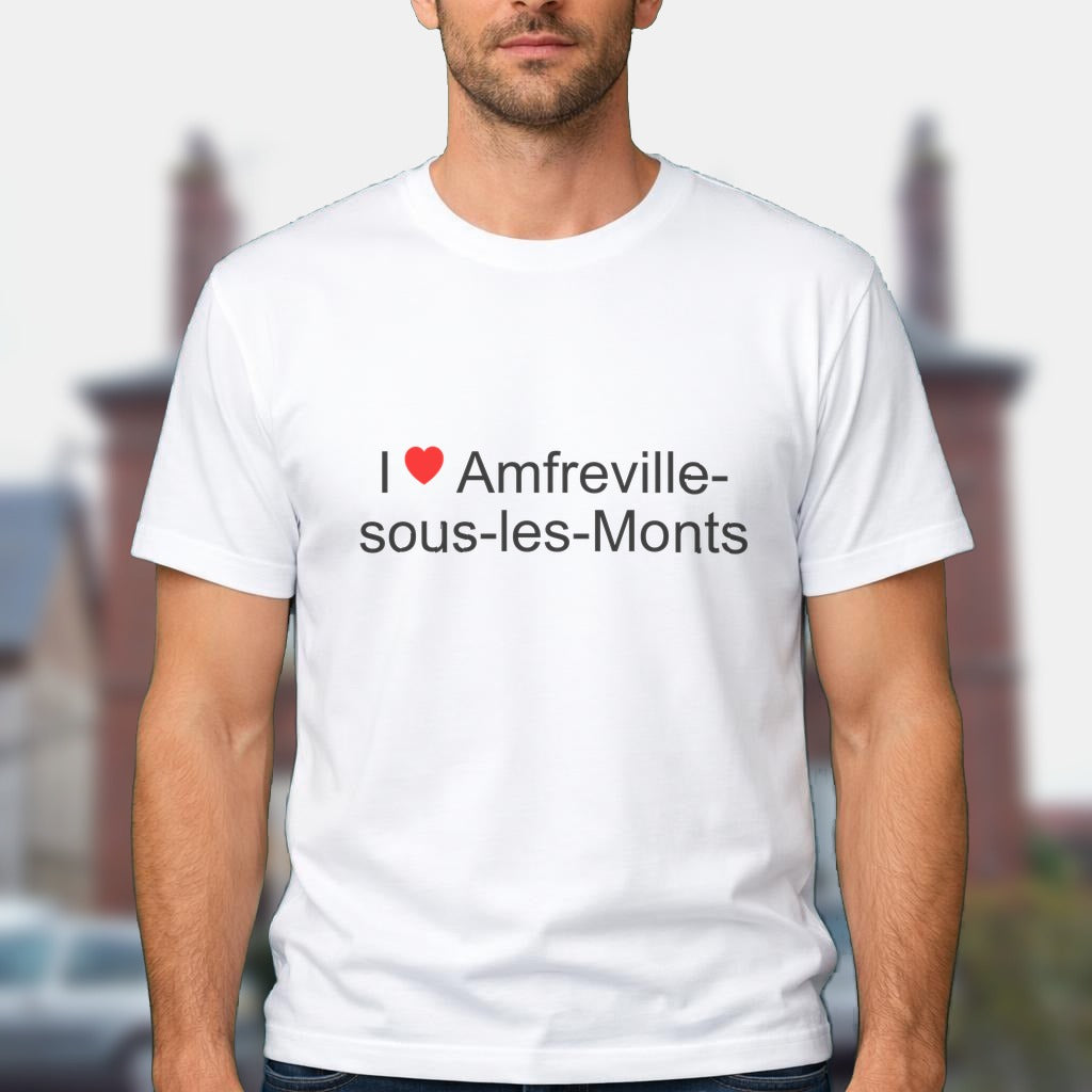 T-shirt I love amfreville-sous-les-monts