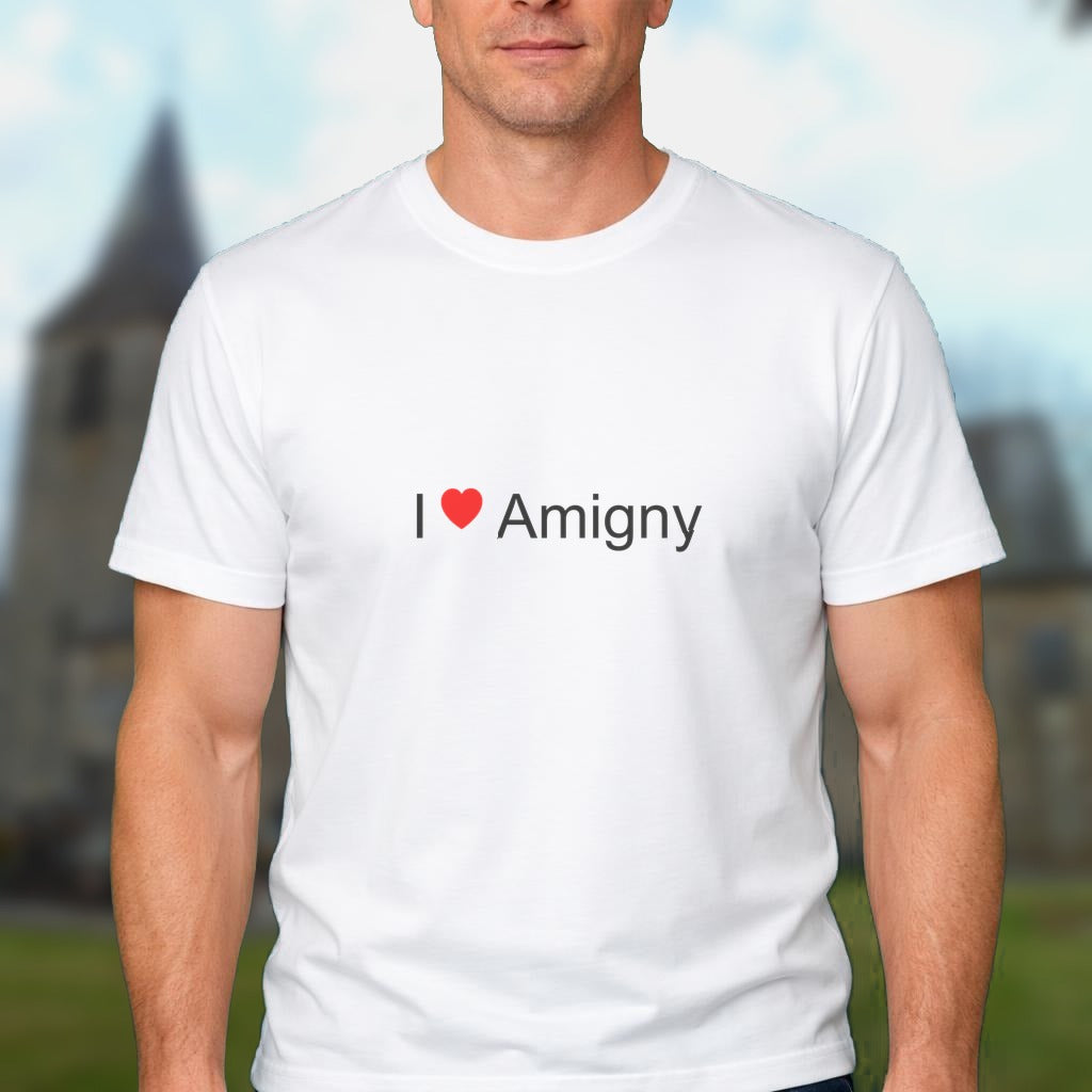 T-shirt I love amigny