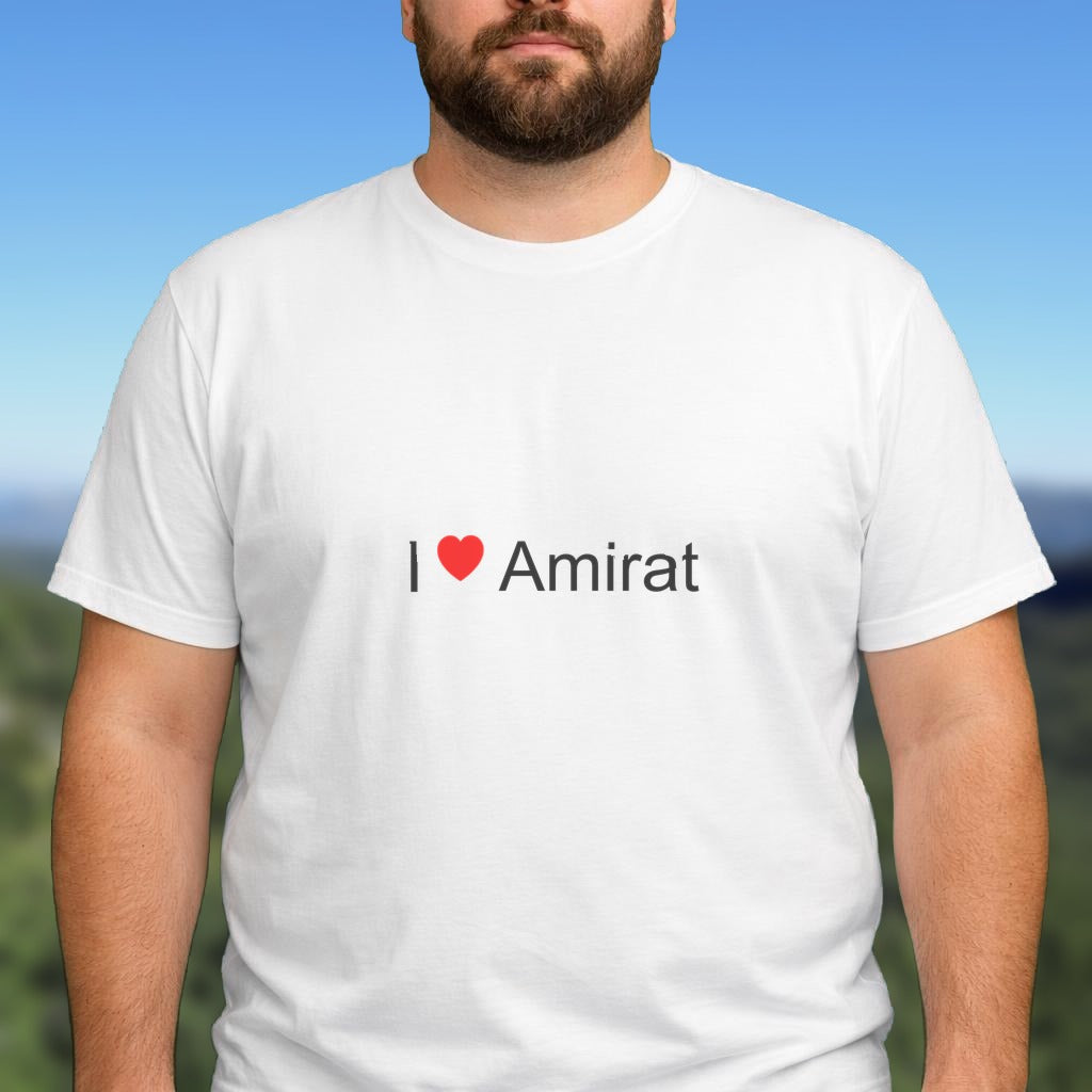 T-shirt I love amirat