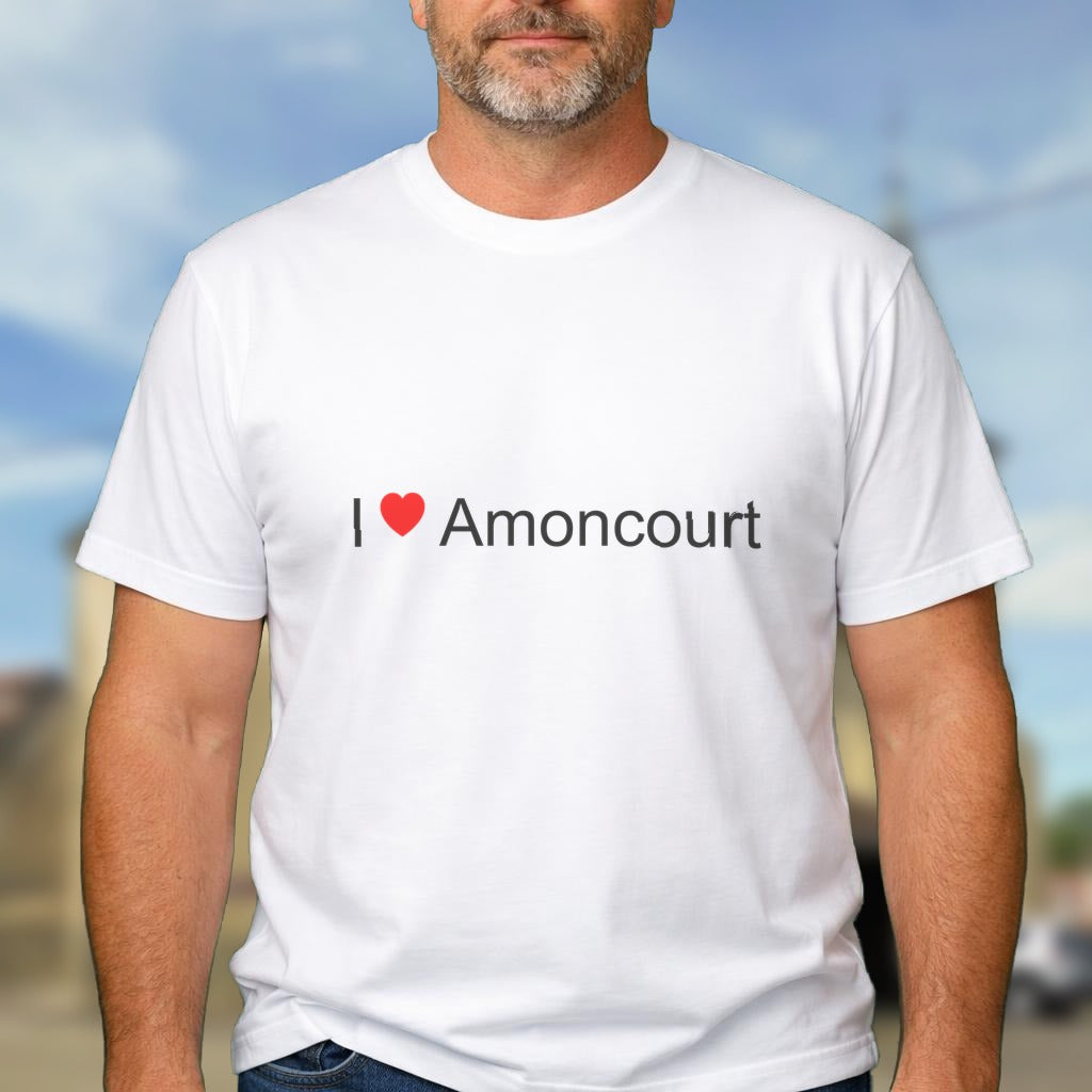 T-shirt I love amoncourt