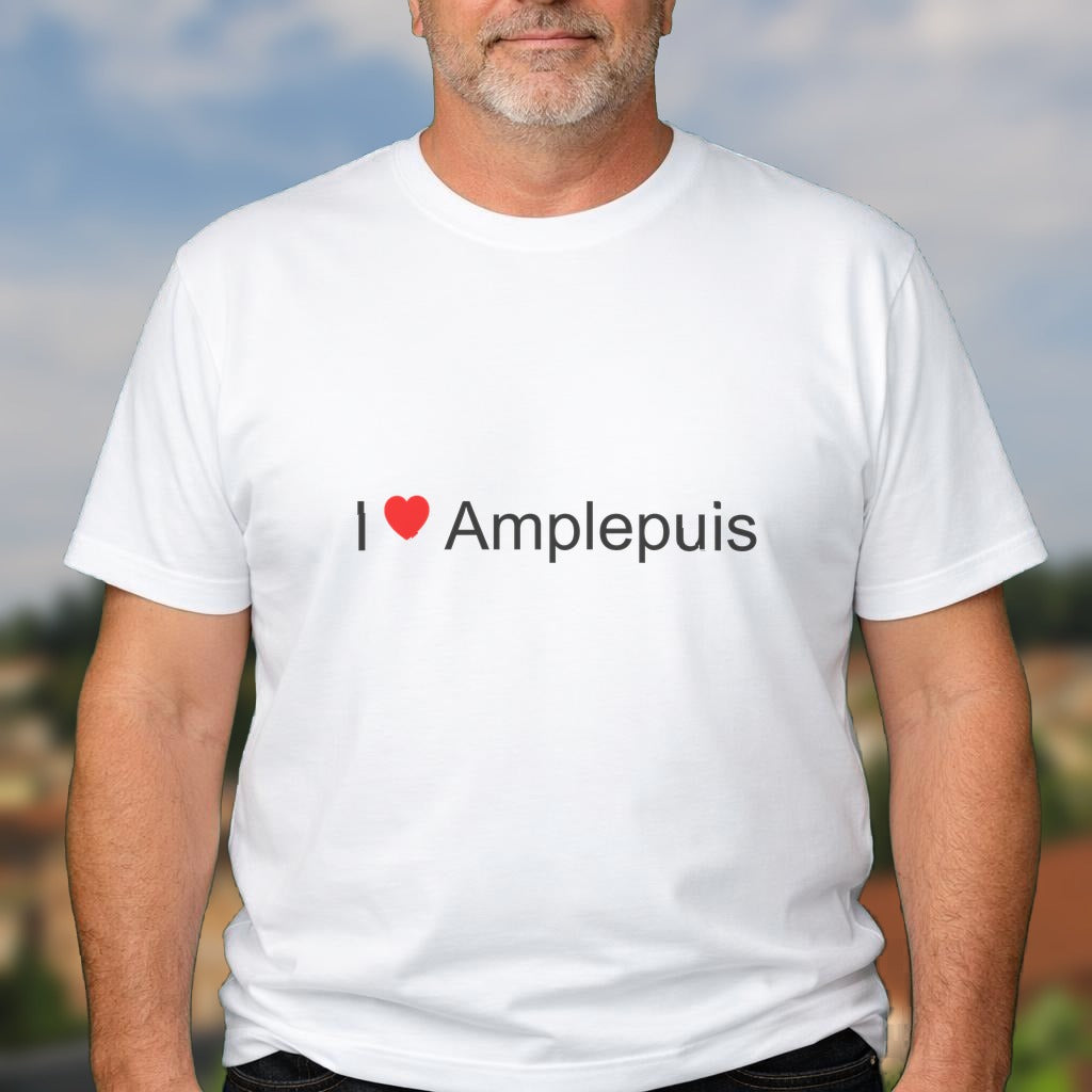 T-shirt I love amplepuis