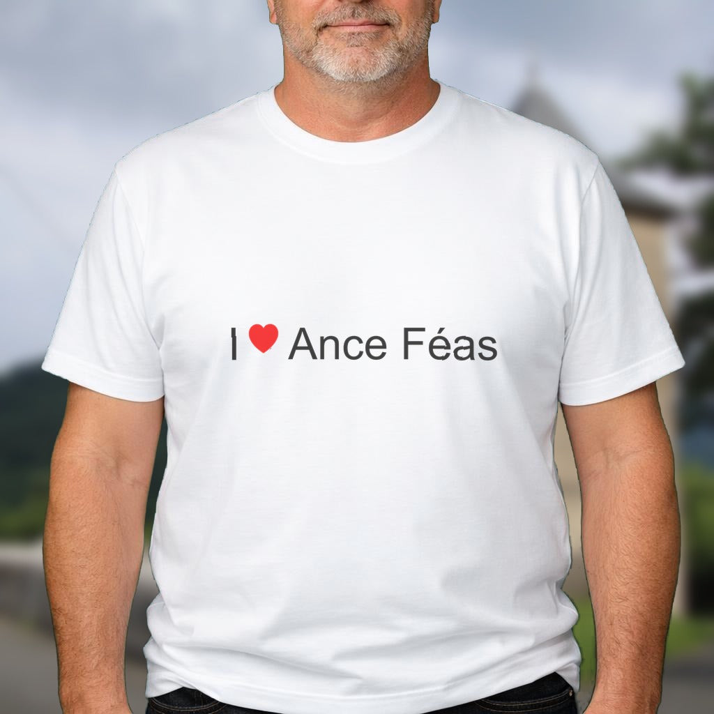 T-shirt I love ance féas