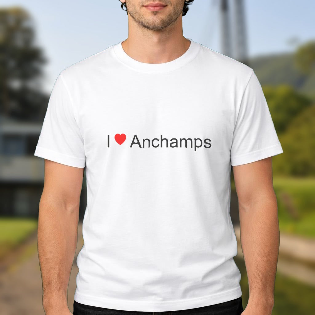 T-shirt I love anchamps