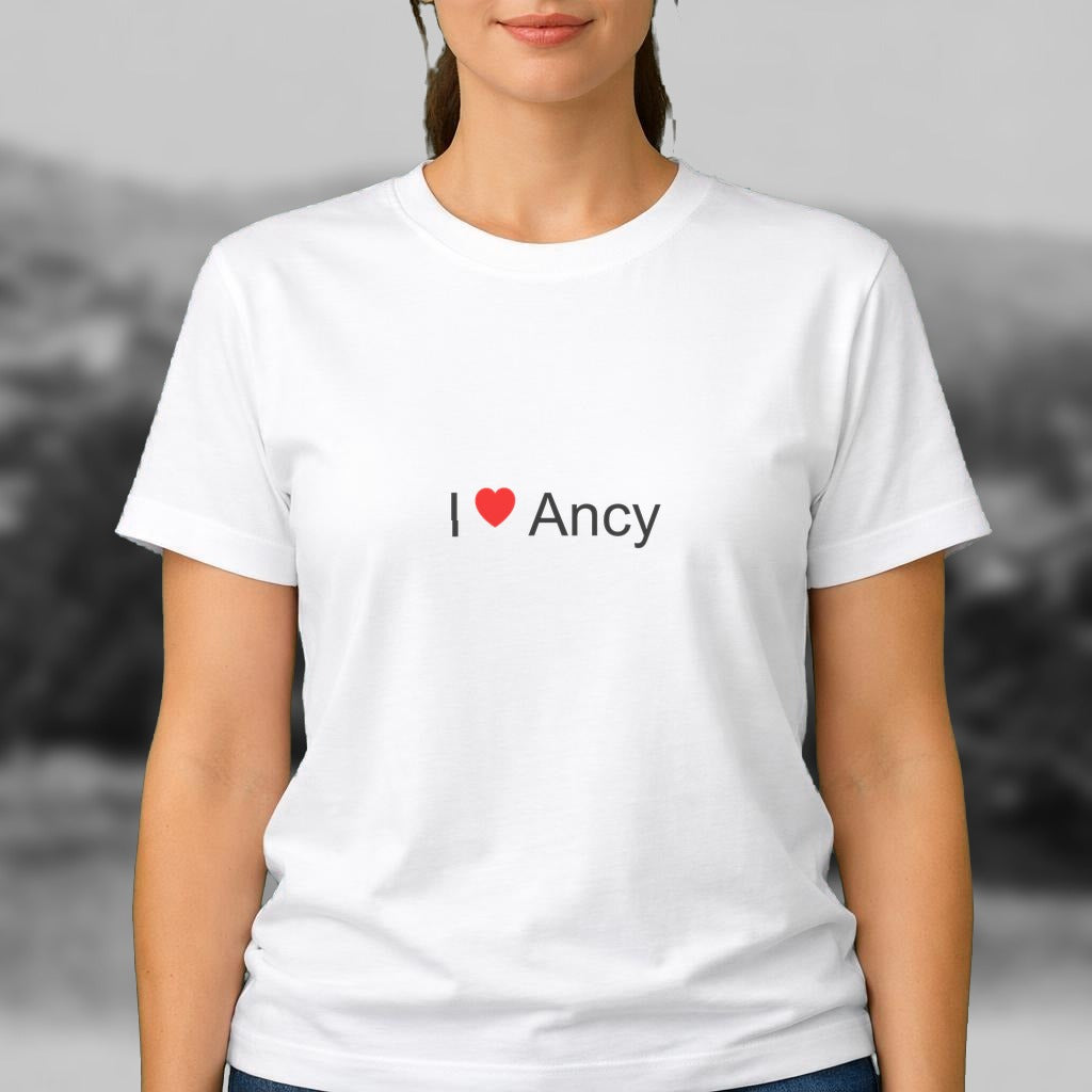 T-shirt I love ancy