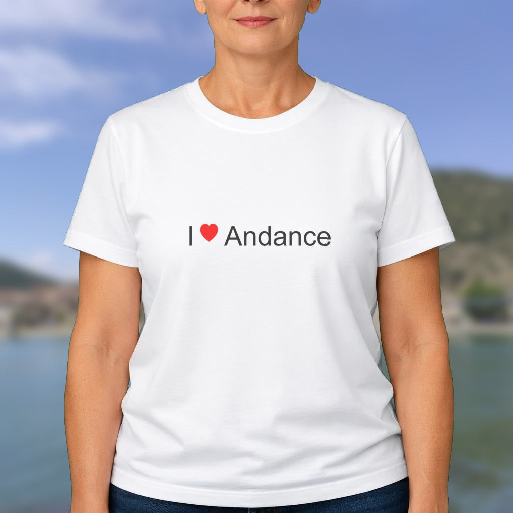 T-shirt I love andance