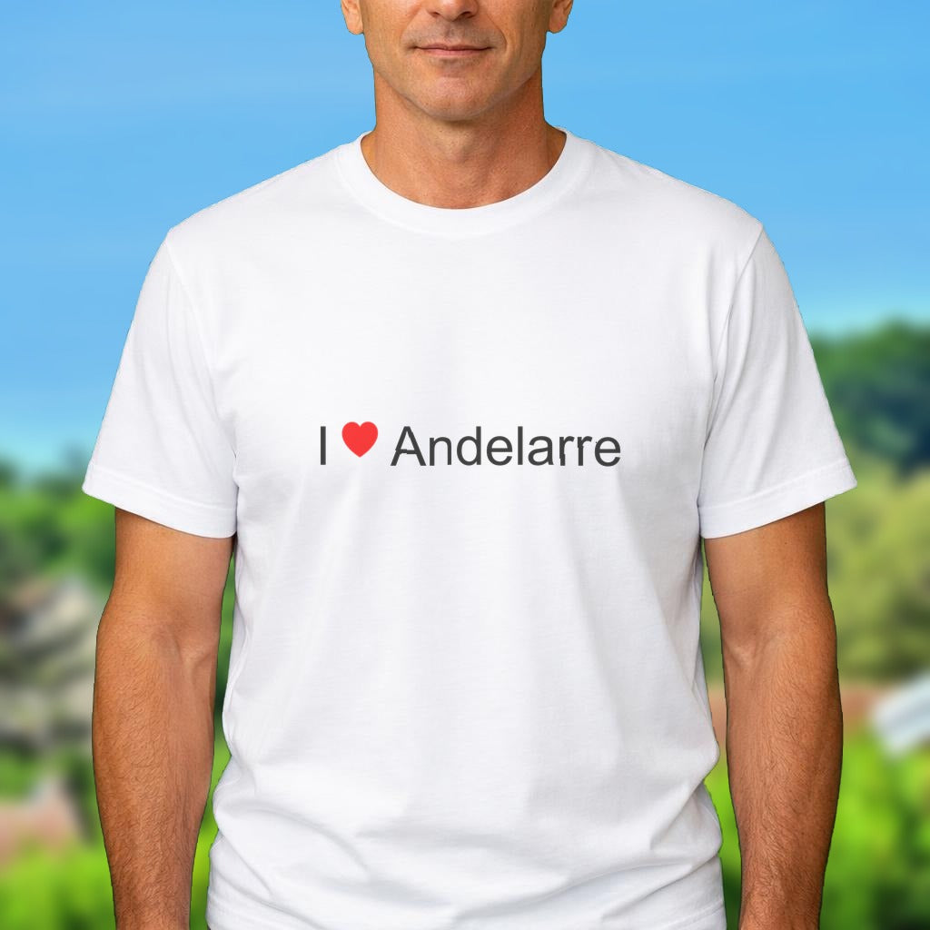 T-shirt I love andelarre