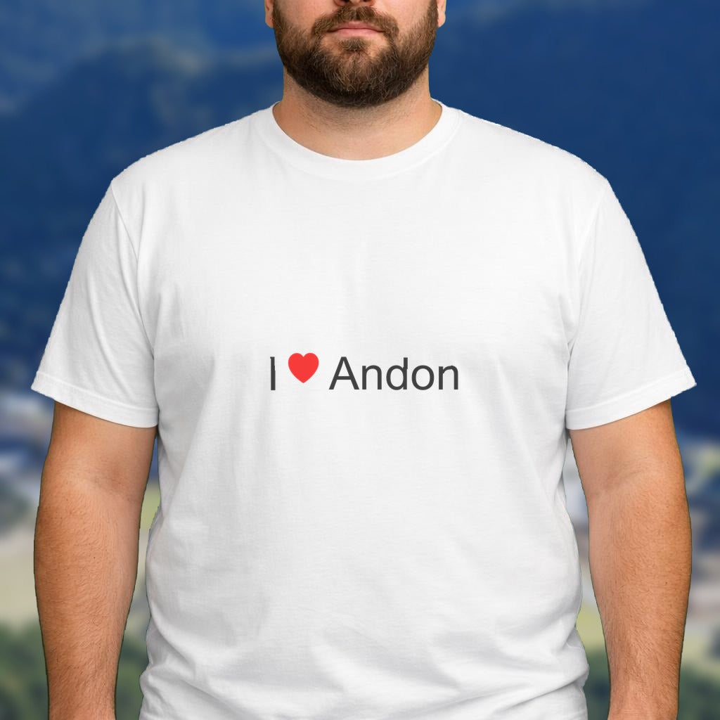 T-shirt I love andon