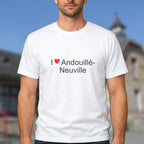 T-shirt I love andouillé-neuville