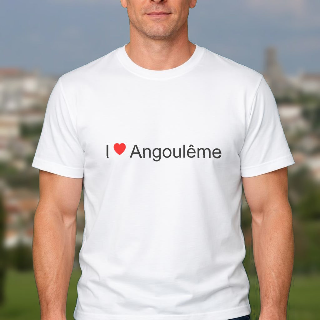 T-shirt I love angoulême