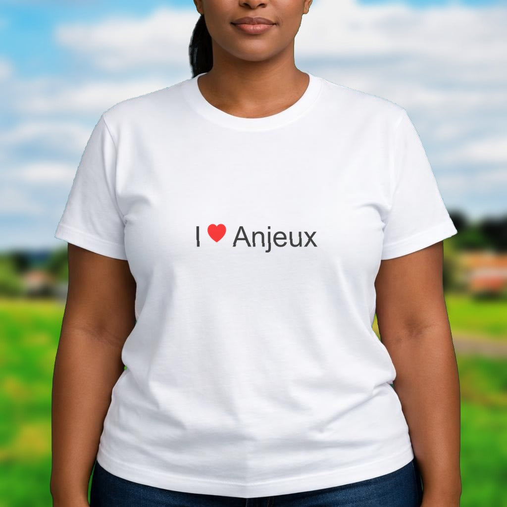 T-shirt I love anjeux