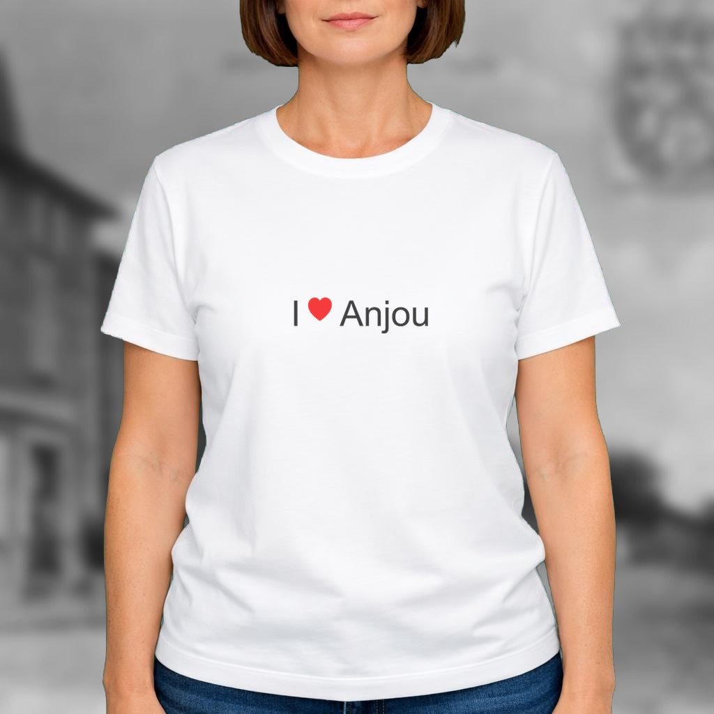 T-shirt I love anjou