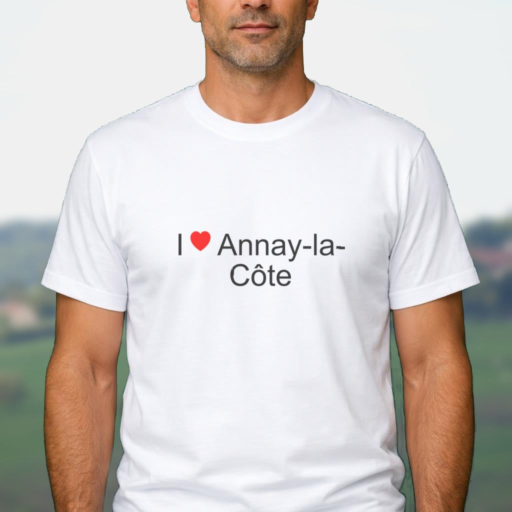 T-shirt I love annay-la-côte