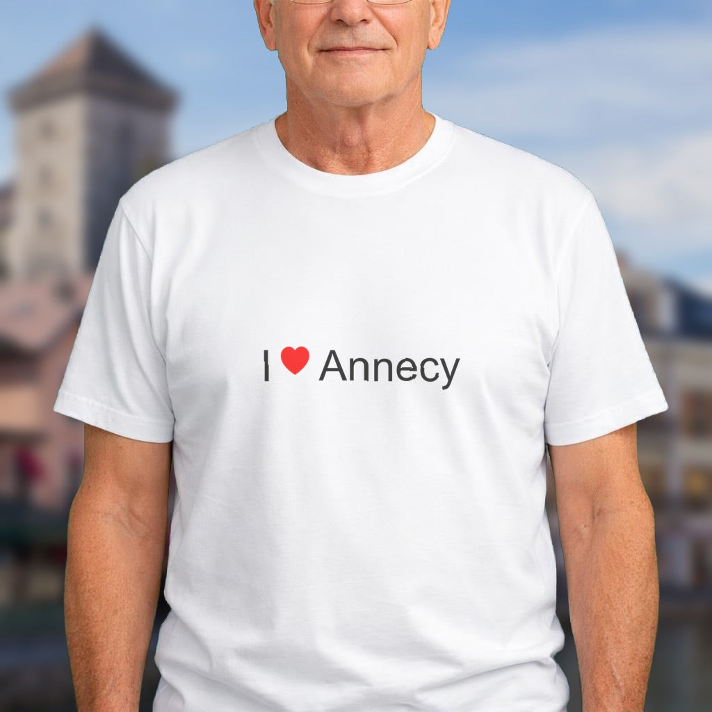 T-shirt I love annecy
