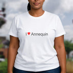 T-shirt I love annequin