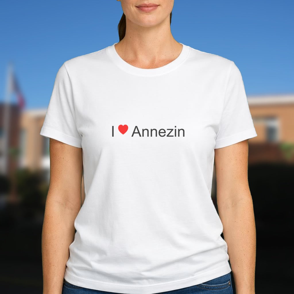 T-shirt I love annezin