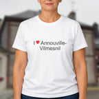 T-shirt I love annouville-vilmesnil