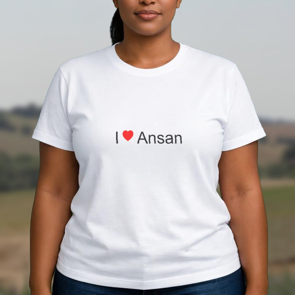 T-shirt I love ansan