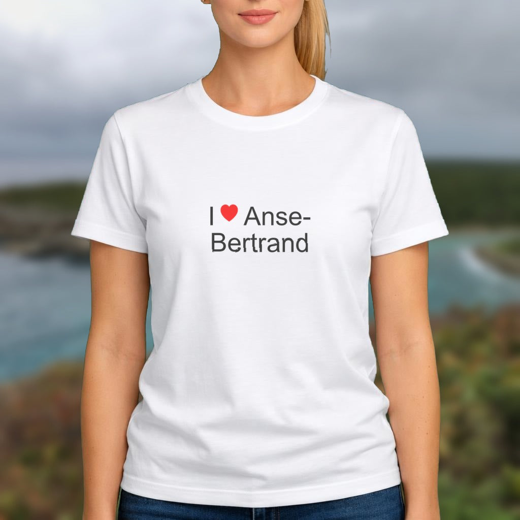 T-shirt I love anse-bertrand