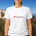 T-shirt I love antisanti