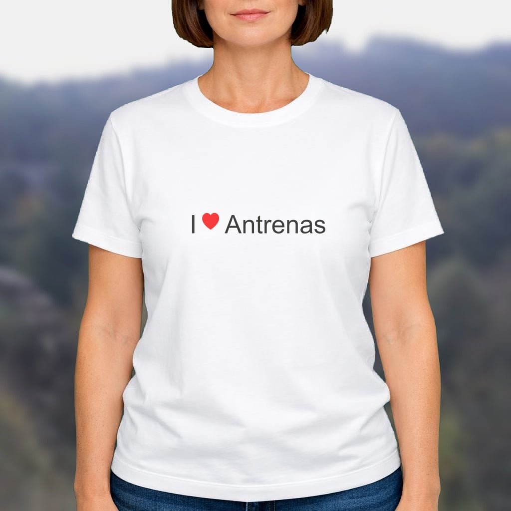 T-shirt I love antrenas