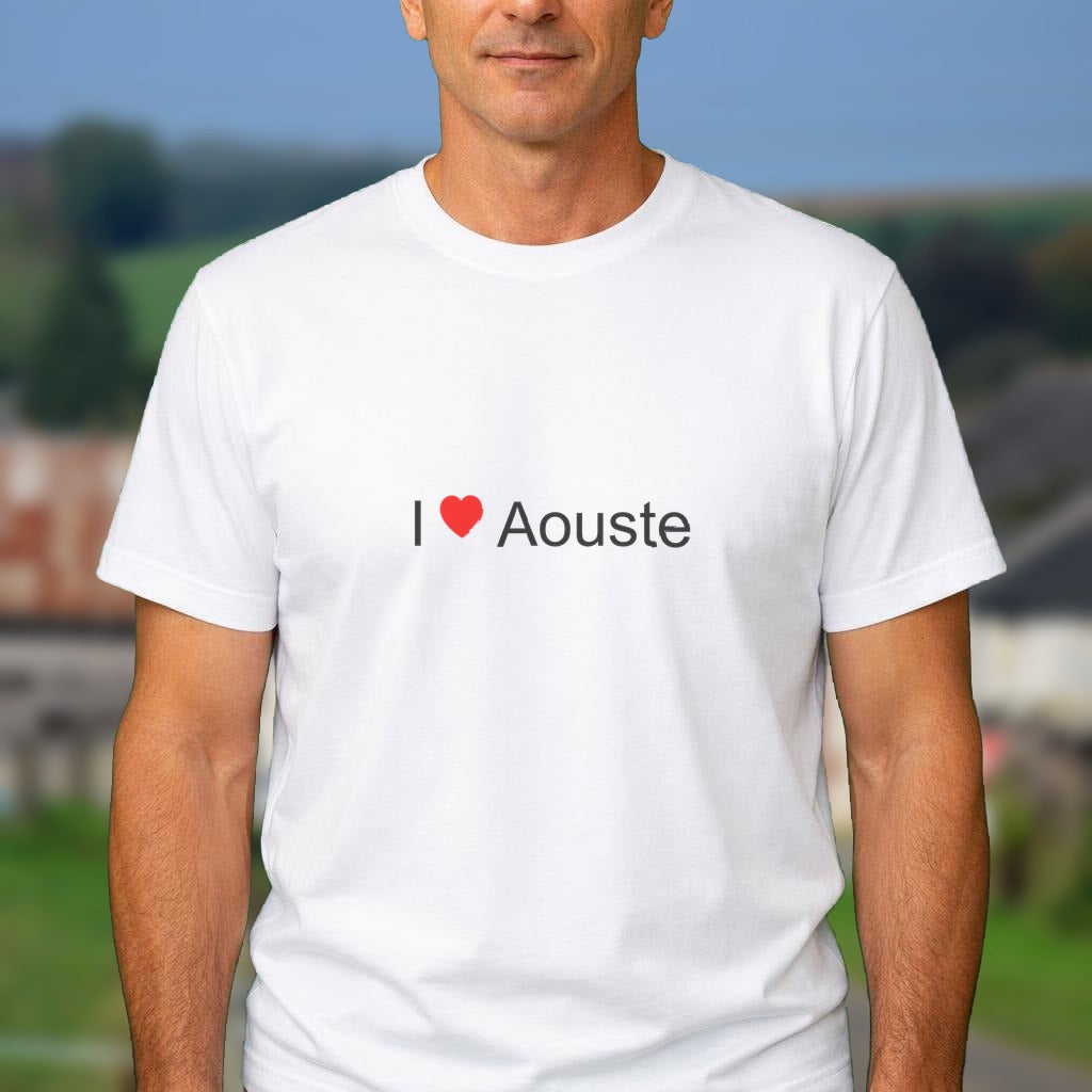 T-shirt I love aouste