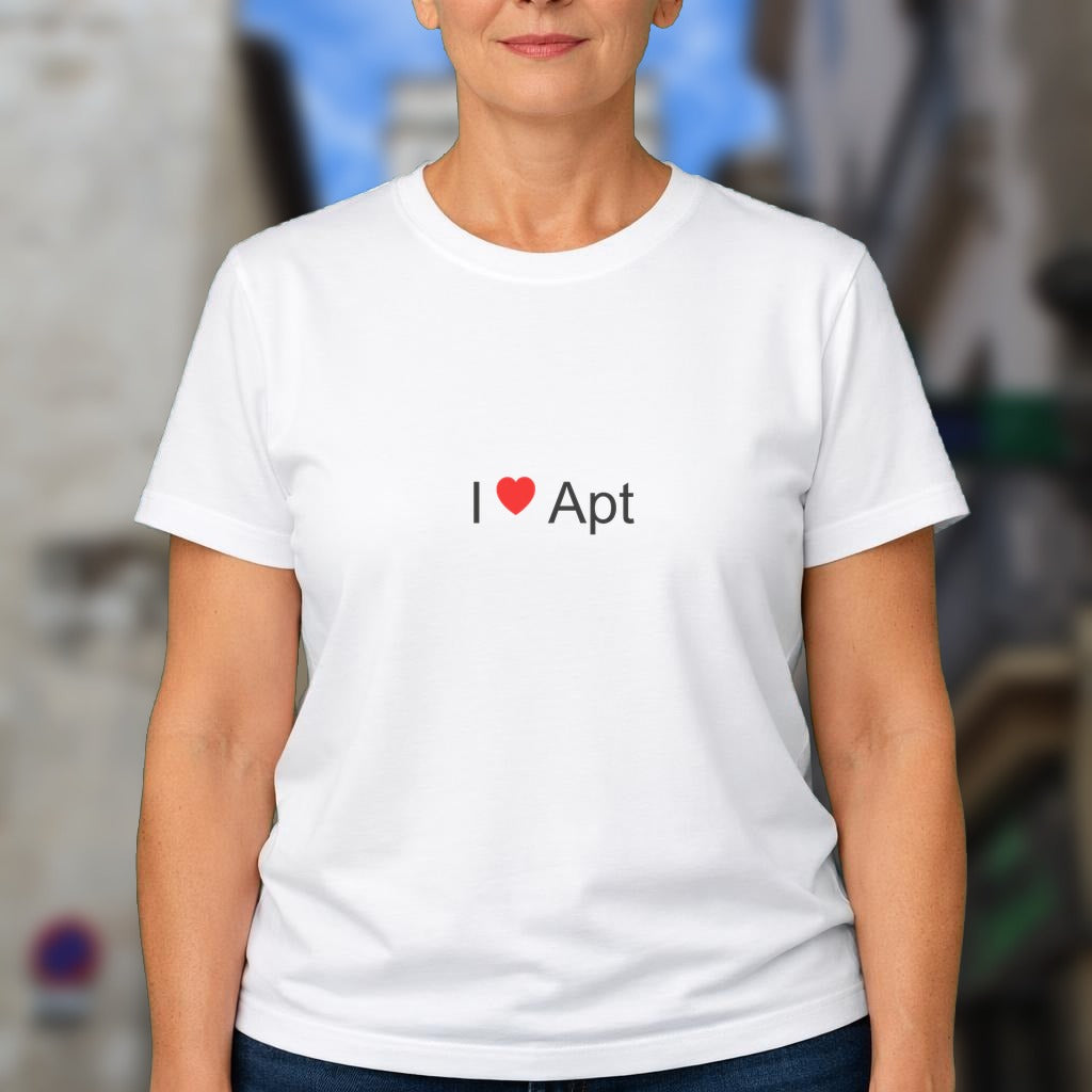 T-shirt I love apt