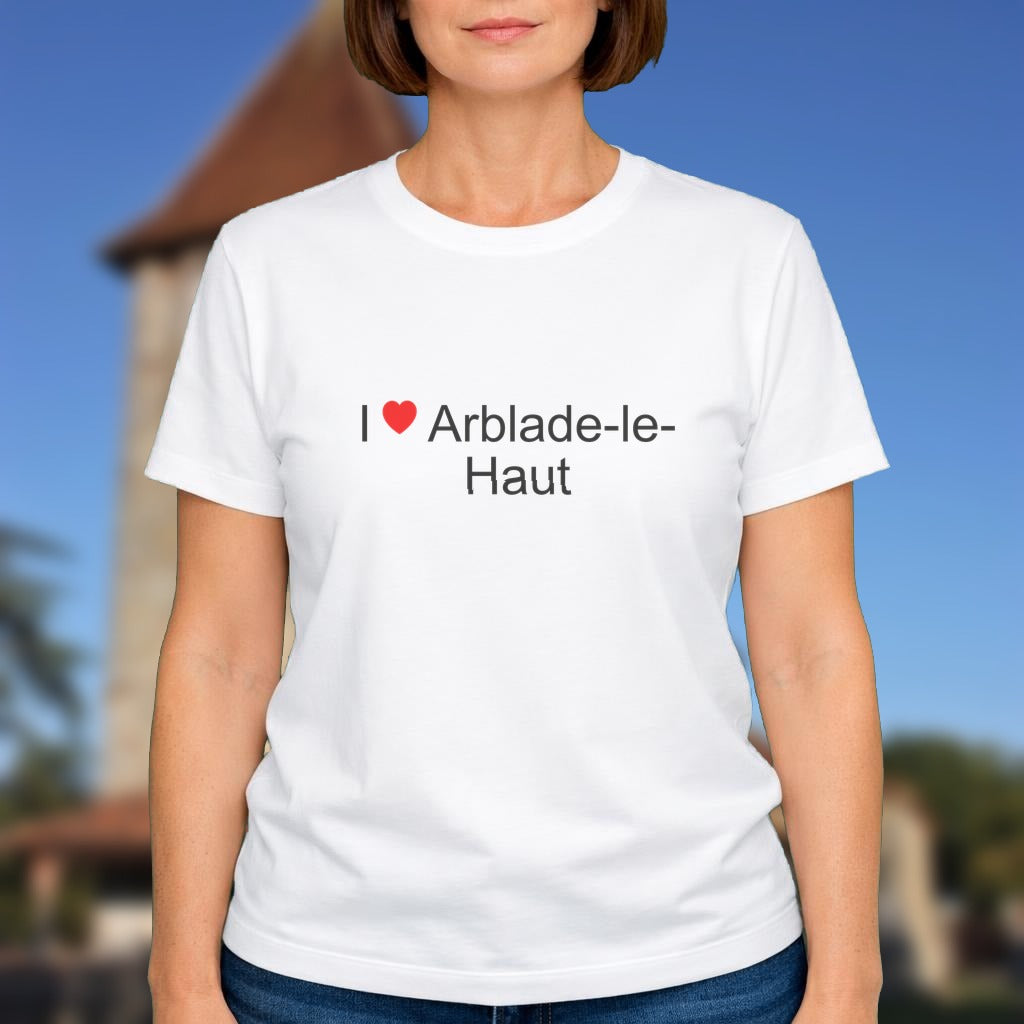 T-shirt I love arblade-le-haut