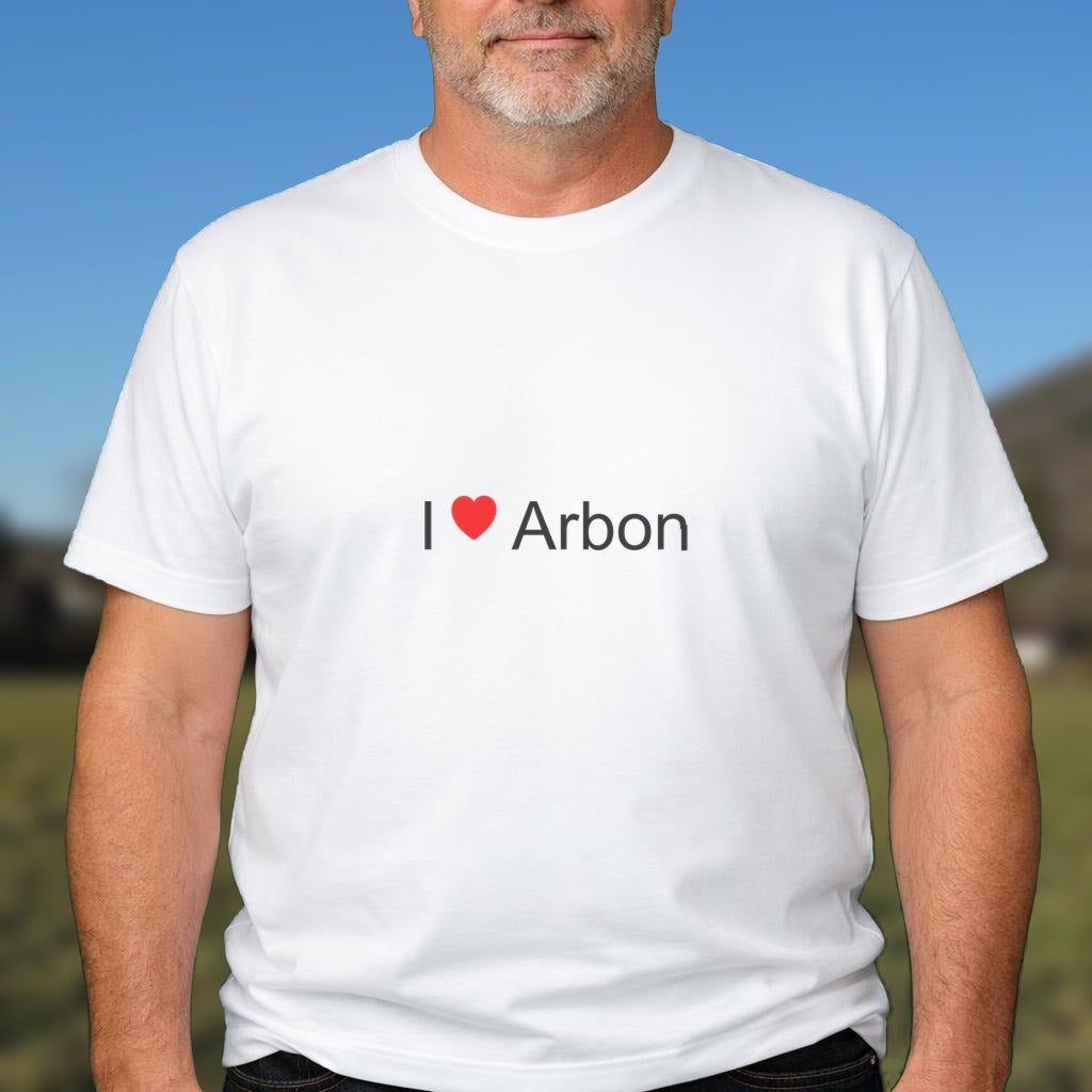 T-shirt I love arbon