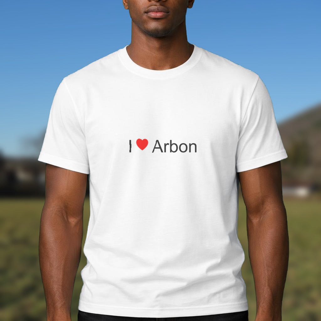 T-shirt I love arbon