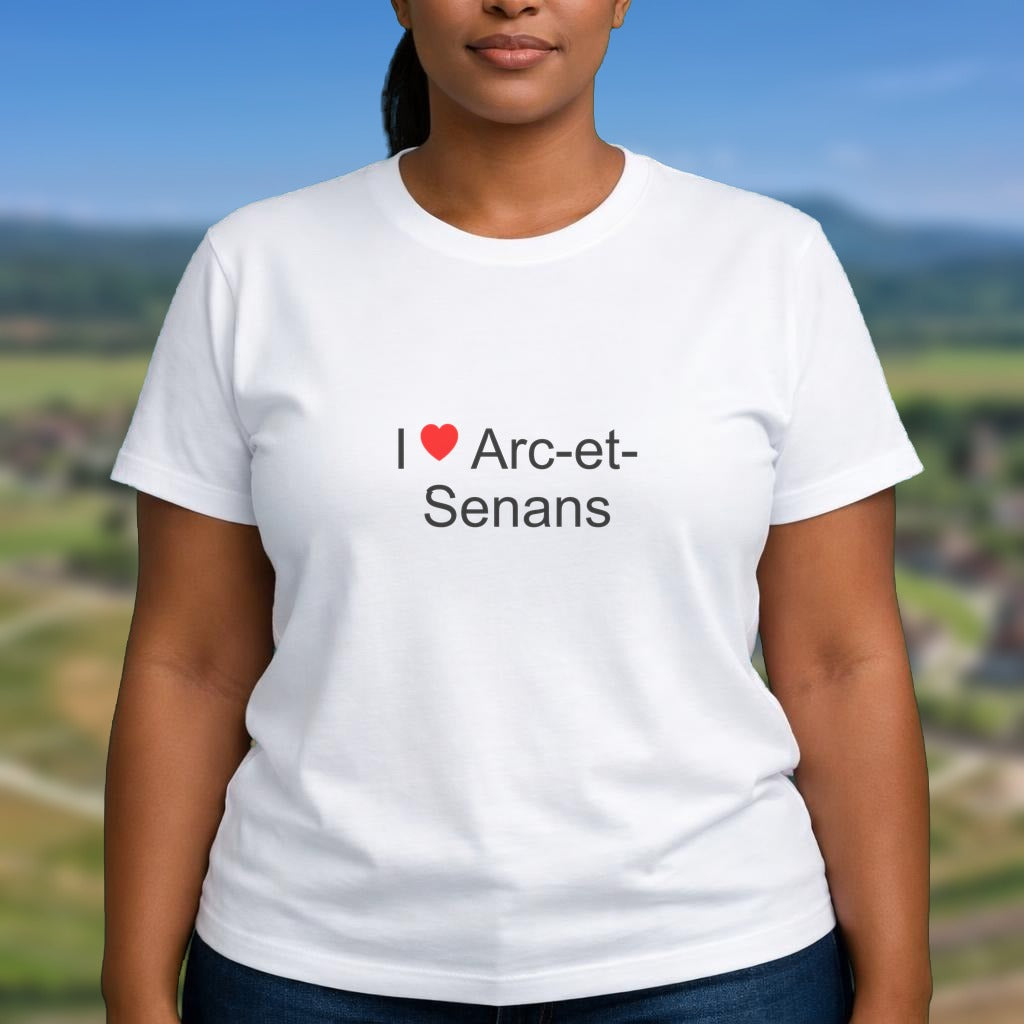T-shirt I love arc-et-senans