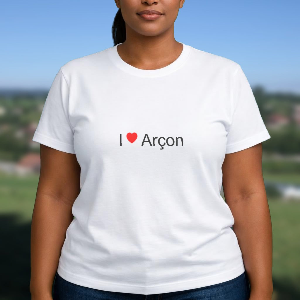 T-shirt I love arçon