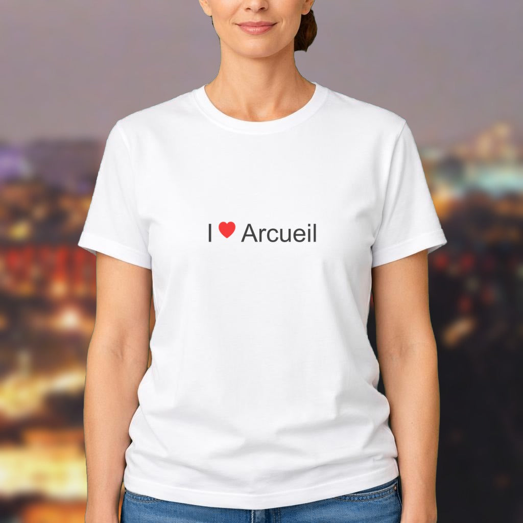 T-shirt I love arcueil