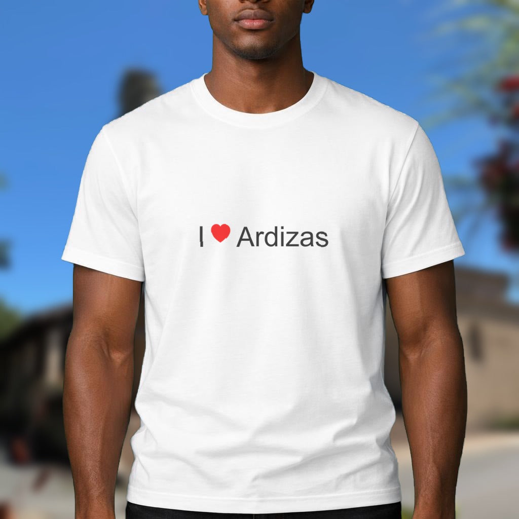 T-shirt I love ardizas