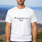 T-shirt I love argelès-sur-mer