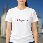 T-shirt I love argentré