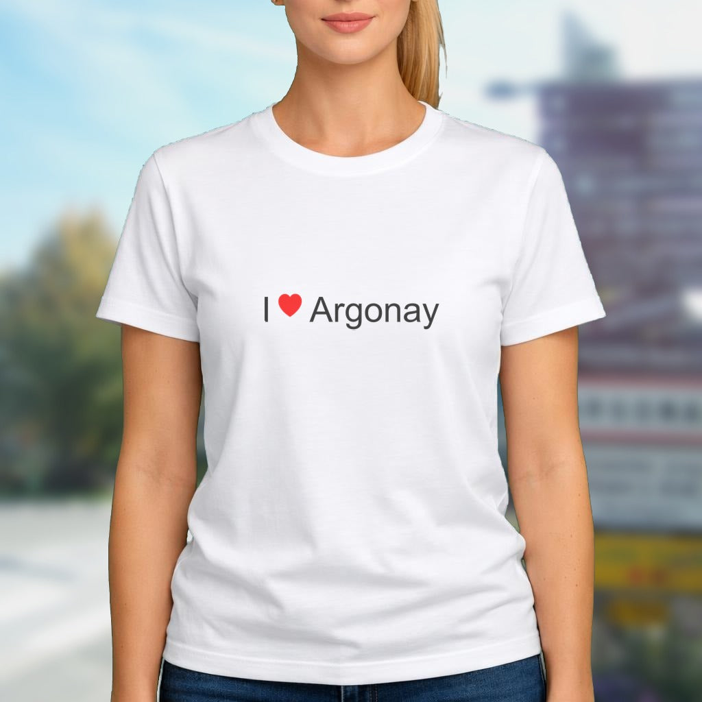 T-shirt I love argonay